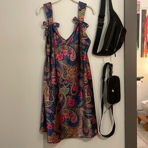 Solange Vintage Sleepwear Intimates Paisley Nightgown